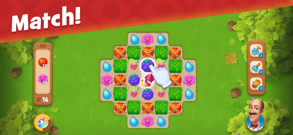 เปรียบเทียบ Gardenscapes กับเกม Match-3 แนวเดียวกัน เกมไหนเหมาะกับคุณมากที่สุด?